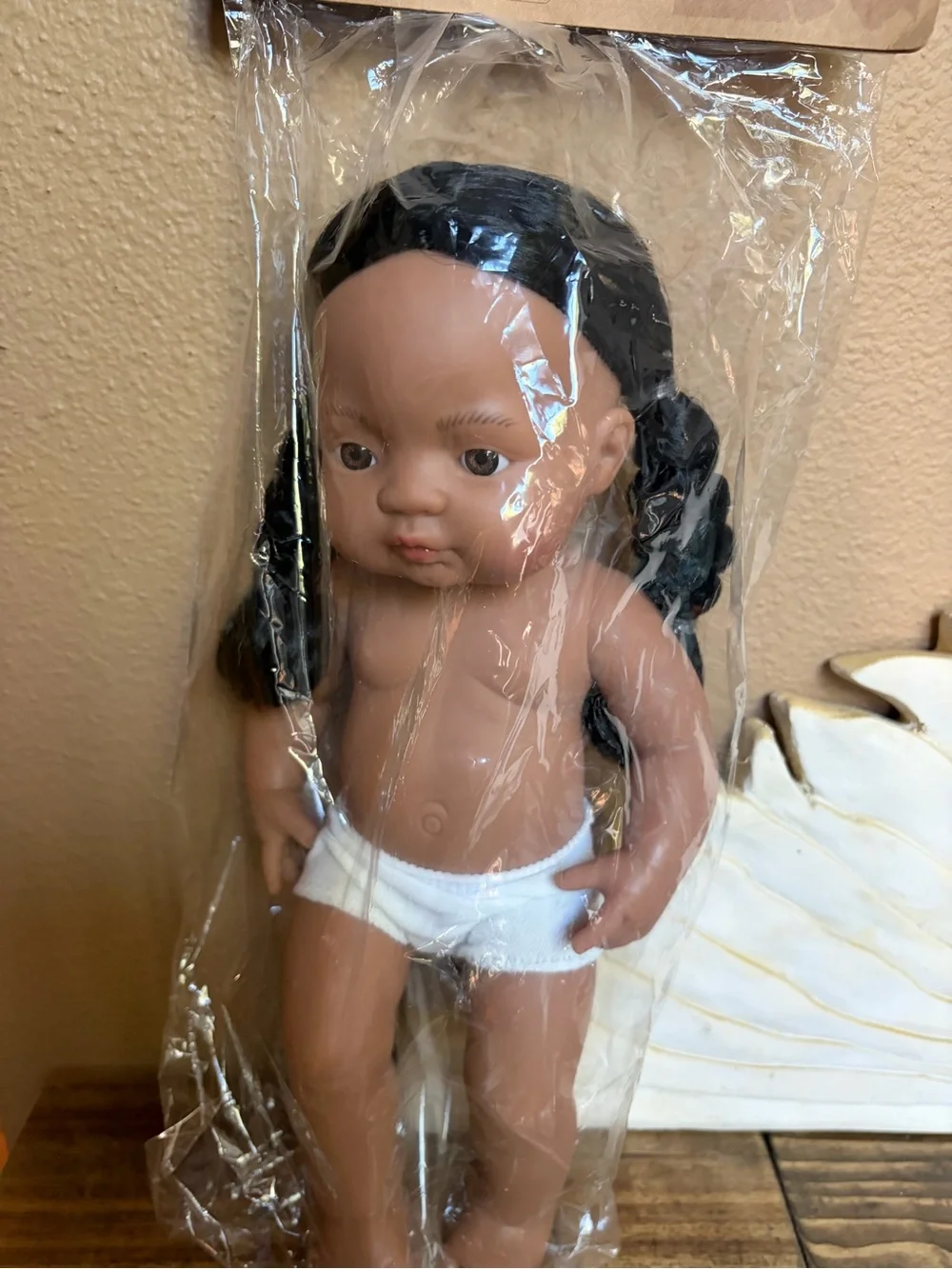 Mini Land Native American Embracing Diversity Doll New!